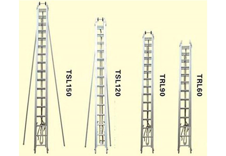 TSL15-A消防拉梯09-A消防救援梯06-A铝合金材质消防训练比武拉梯抢险两节延伸梯