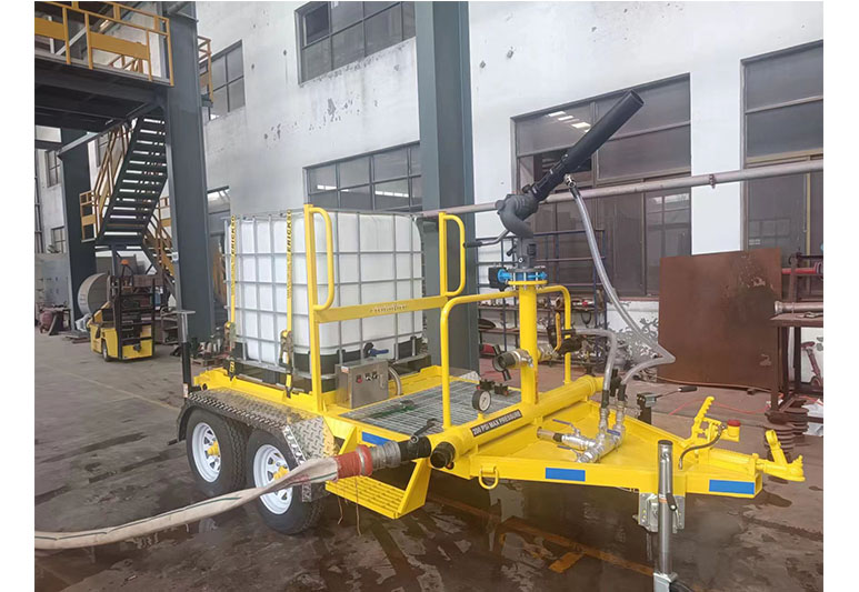 拖车式手动泡沫炮PL80T(IBC)消防水泡沫两用消防拖车炮,复合型灭火拖车单元