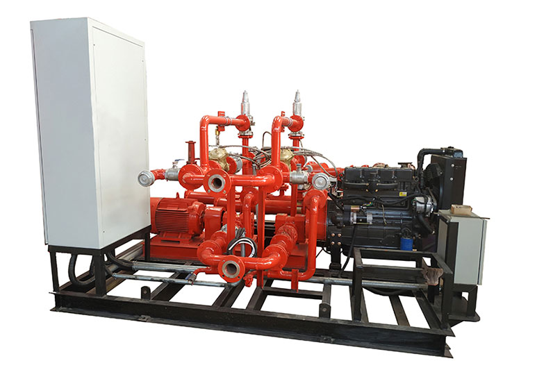 柴油机+电泵.驱动型PHP200(3%)平衡式泡沫比例混合装置
